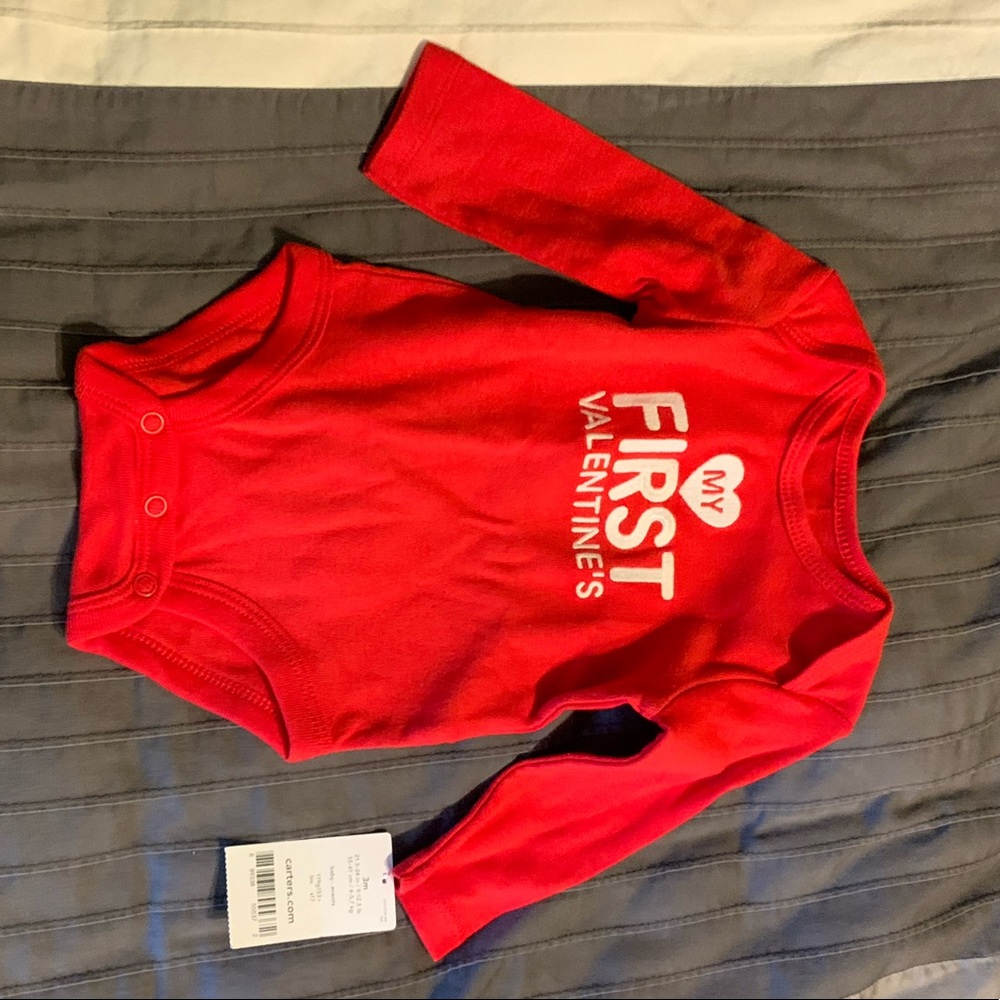Carter’s Infant Baby Valentine’s Onesie - 3M